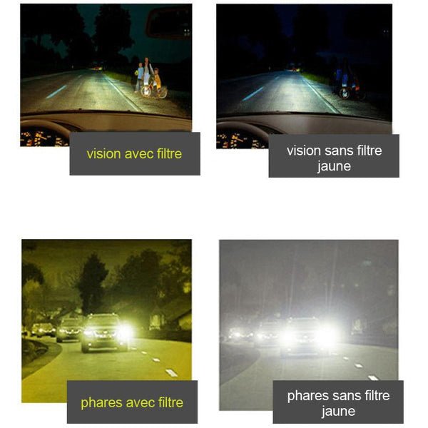 Lunettes de conduite de nuit anti-éblouissement | Bricodil