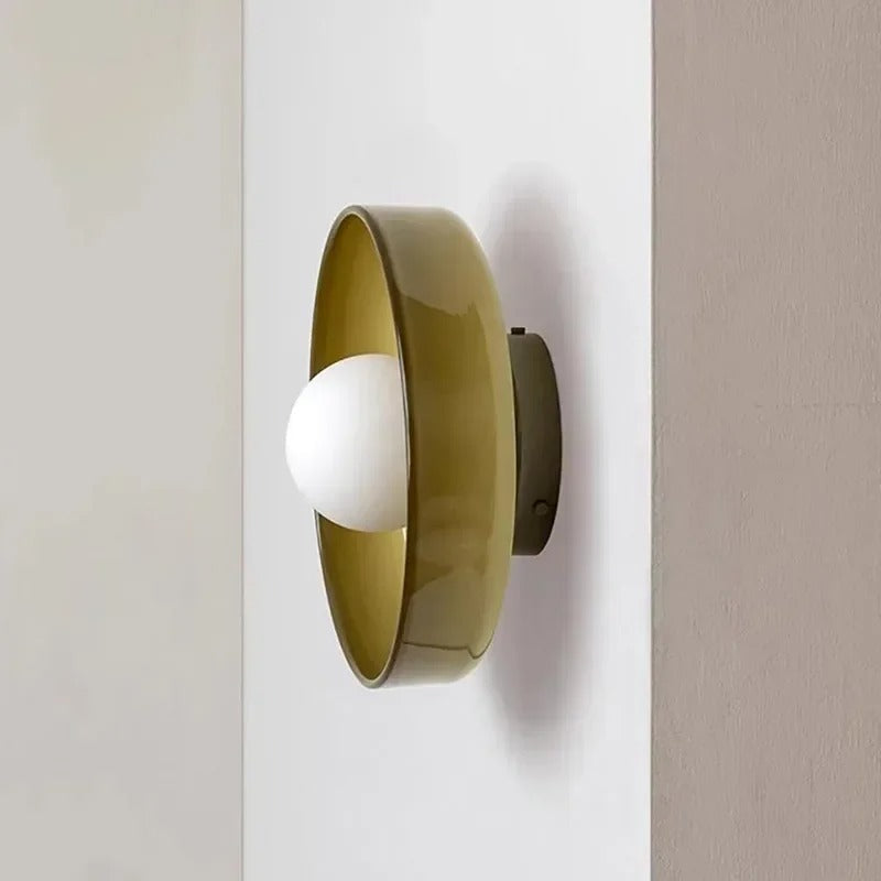 LumaDome – Modern Glass Ceiling Light with Minimalist Design