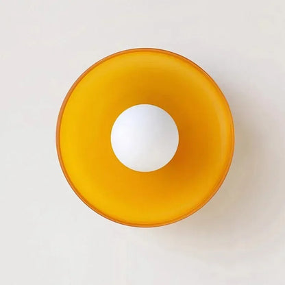 LumaDome – Modern Glass Ceiling Light with Minimalist Design
