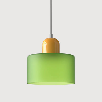 Liora – Retro Bauhaus Glass Pendant Light