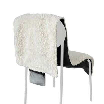 WarmEase – USB Heated Sherpa Seat Cushion for Chair & Sofa