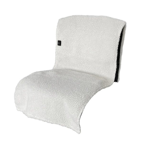 WarmEase – USB Heated Sherpa Seat Cushion for Chair & Sofa
