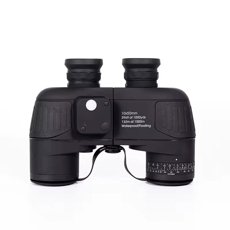 10×50 Military Marine Binoculars with Rangefinder & Compass - Bricodil BCD4721