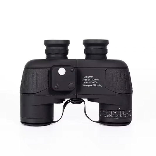 10×50 Military Marine Binoculars with Rangefinder & Compass - Bricodil BCD4722 v2