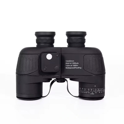 10×50 Military Marine Binoculars with Rangefinder & Compass - Bricodil BCD4721