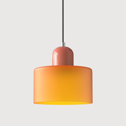 Liora – Retro Bauhaus Glass Pendant Light