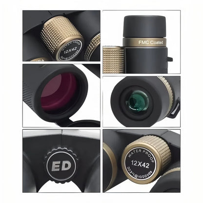 Hiking Binoculars 12x42 – Bricodil BCD4873