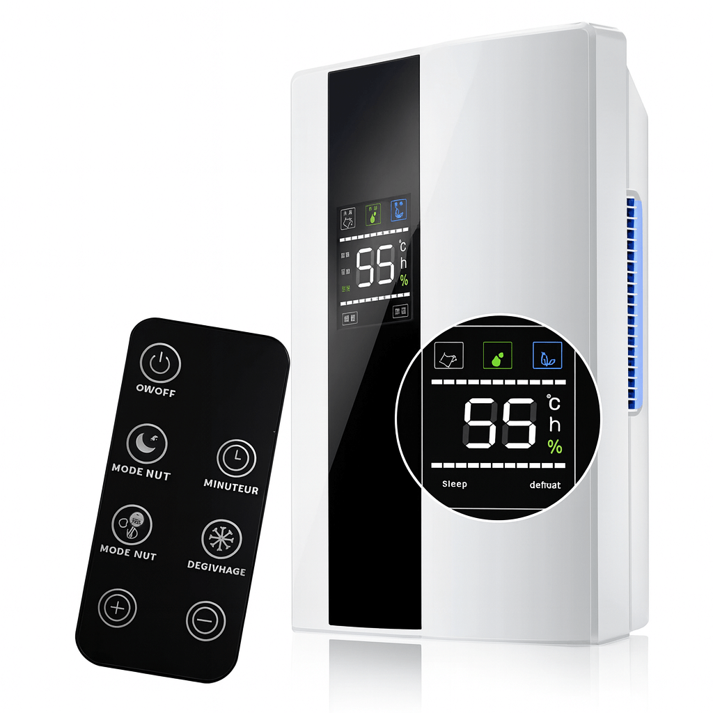 Silent Dehumidifier & Air Purifier - Bricodil BCD4723