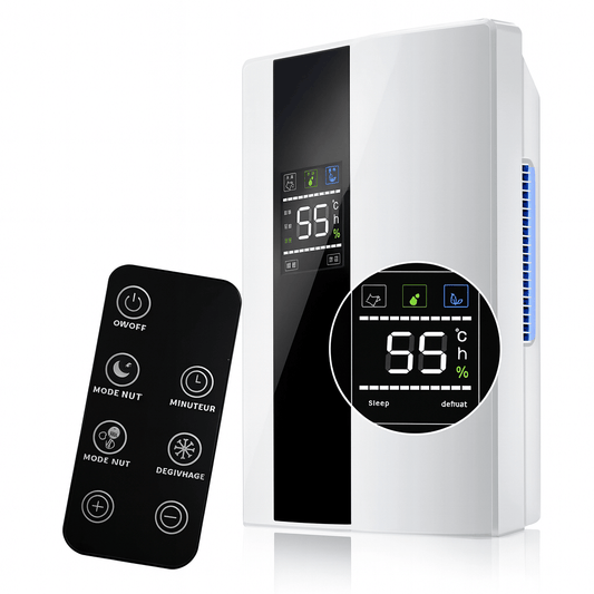 Silent Dehumidifier & Air Purifier - Bricodil BCD4723