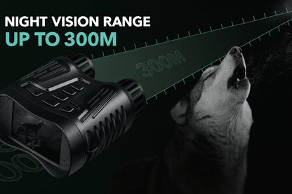 Night Vision Binoculars 300 m (328 yd) – Bricodil BCD2845