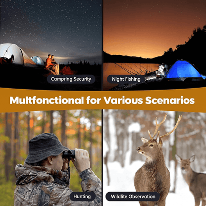 4K Night Vision Binoculars – 8X Zoom, 600 m Range – Bricodil BCD4729