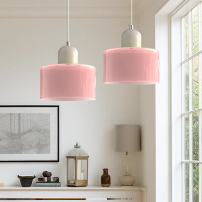 Liora – Retro Bauhaus Glass Pendant Light