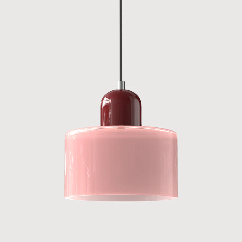 Liora – Retro Bauhaus Glass Pendant Light