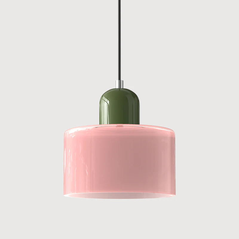 Liora – Retro Bauhaus Glass Pendant Light