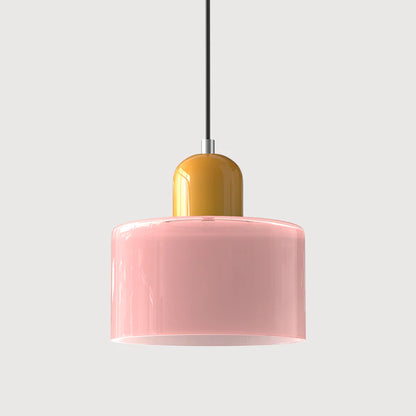 Liora – Retro Bauhaus Glass Pendant Light