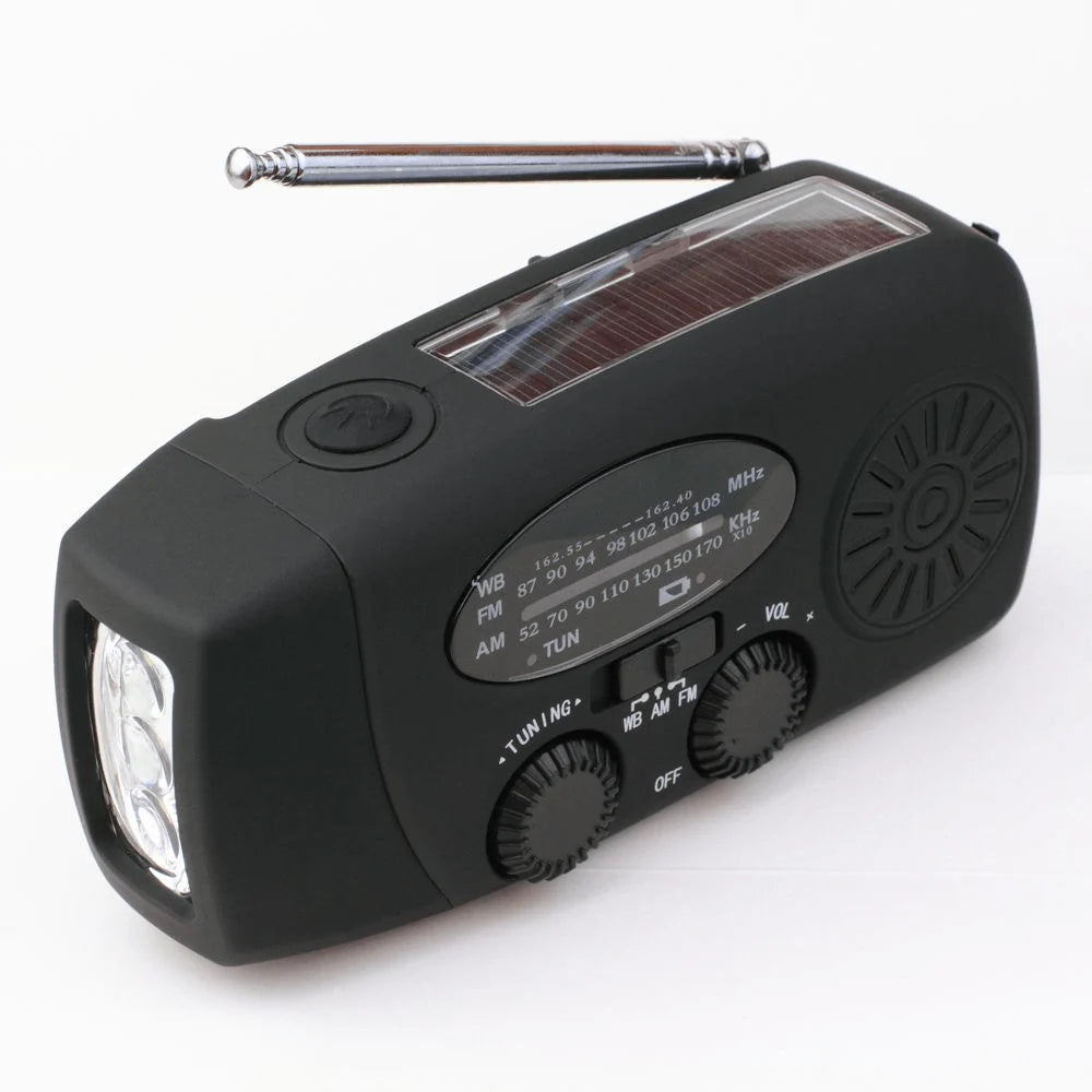 RescueBand – Portable Multi-Function Wind-Up Radio