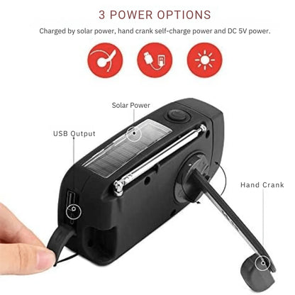 RescueBand – Portable Multi-Function Wind-Up Radio