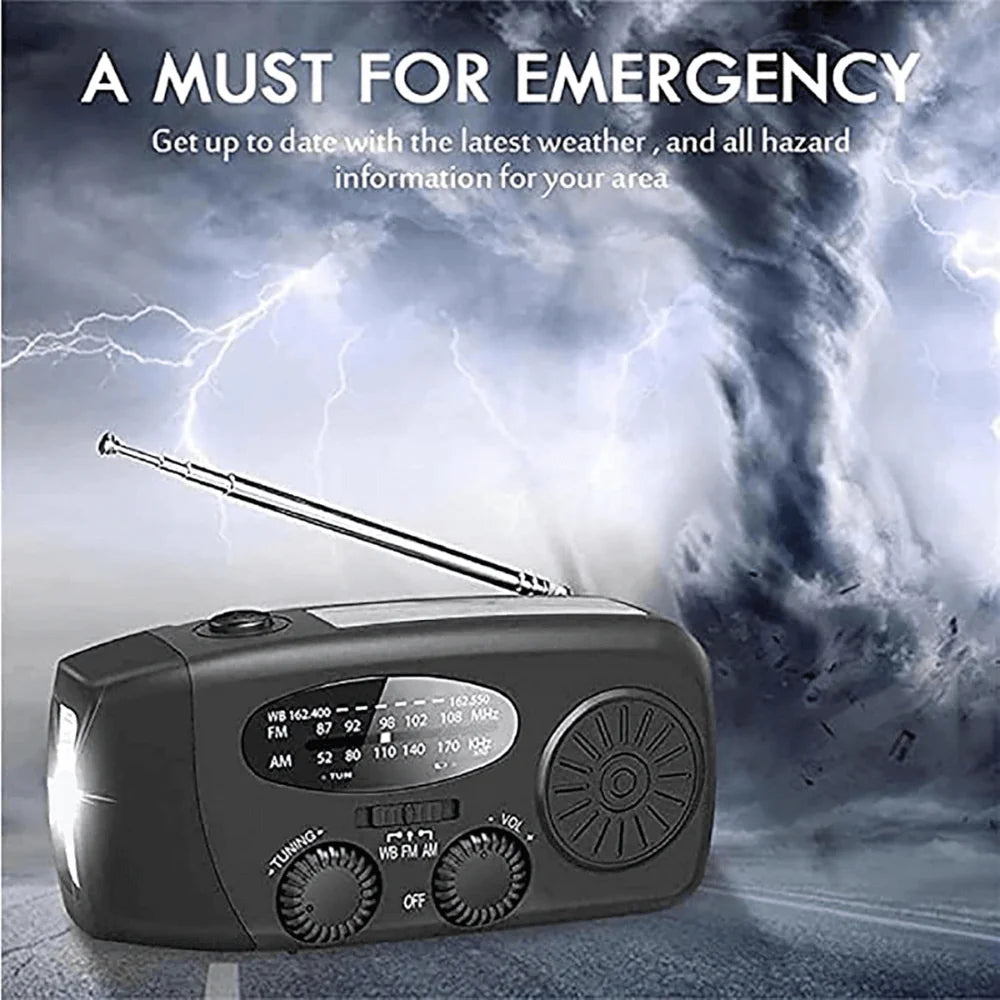 RescueBand – Portable Multi-Function Wind-Up Radio