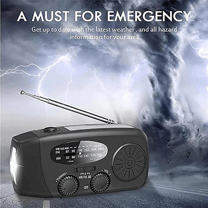 RescueBand – Portable Multi-Function Wind-Up Radio