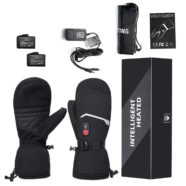 ThermoGrip – Smart Heated Ski Gloves with 3 Temperature Levels