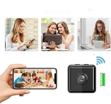 SecureView – 1080p Wireless Mini Security Camera with Motion Detection & Night Vision