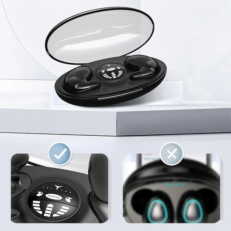 BricoBuds – Invisible Wireless Earbuds for Comfortable Sleep & All-Night Wear