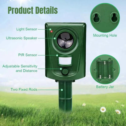 SonicGuard – Smart Ultrasonic Cat Repeller