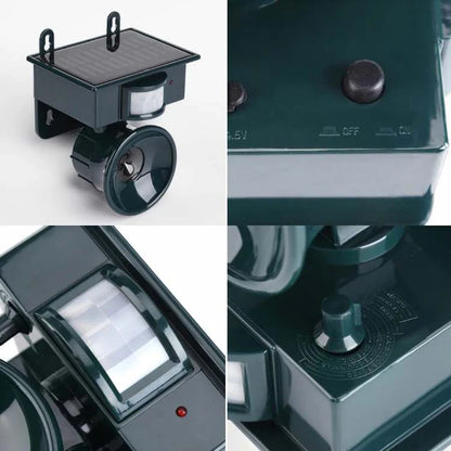 SolarGuard – Smart Ultrasonic Solar Bird Repeller