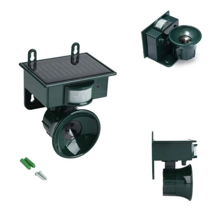 SolarGuard – Smart Ultrasonic Solar Bird Repeller