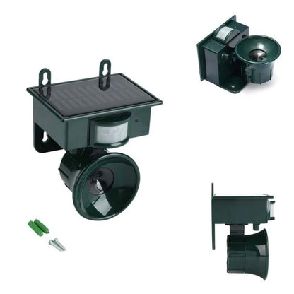 SolarGuard – Smart Ultrasonic Solar Bird Repeller