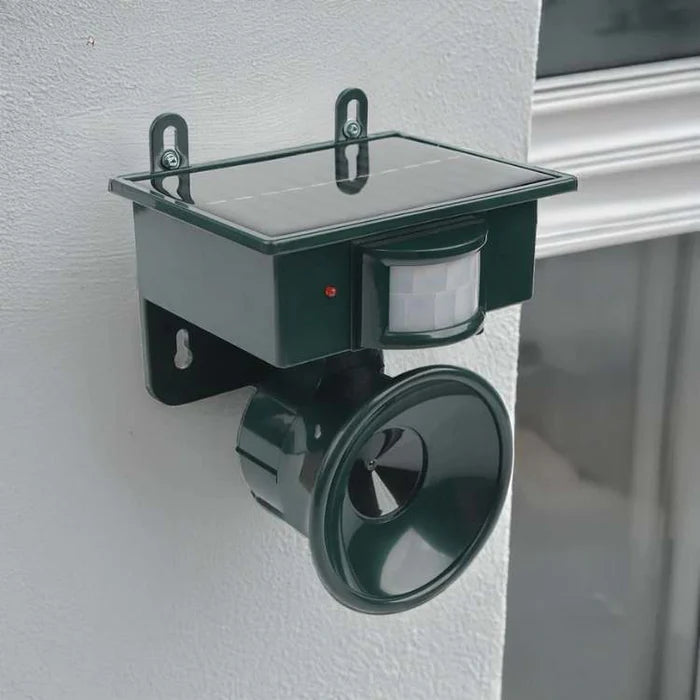 SolarGuard – Smart Ultrasonic Solar Bird Repeller