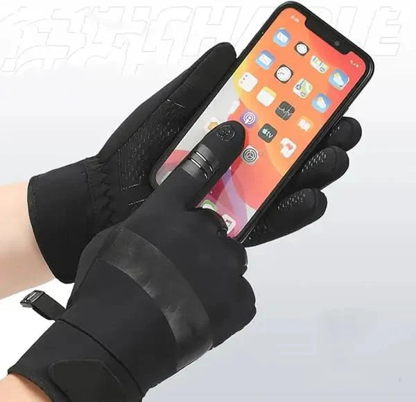 FrostGrip – Thermal Waterproof Cycling Gloves