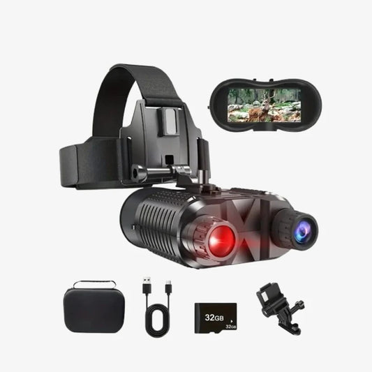 4K Night Vision Goggles 8X Head Mount 800m range – Bricodil BCD4729