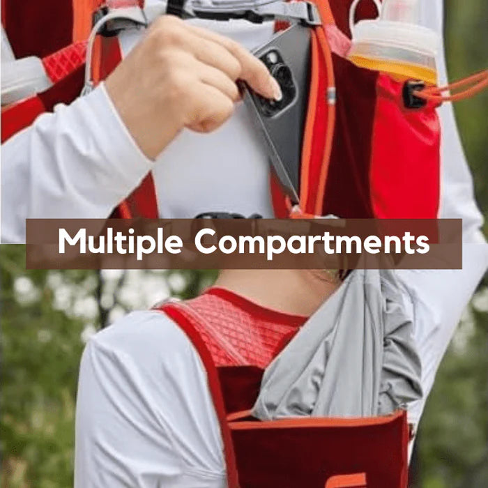 HydroPulse – Lightweight Hydration Running Vest with Reflective Straps