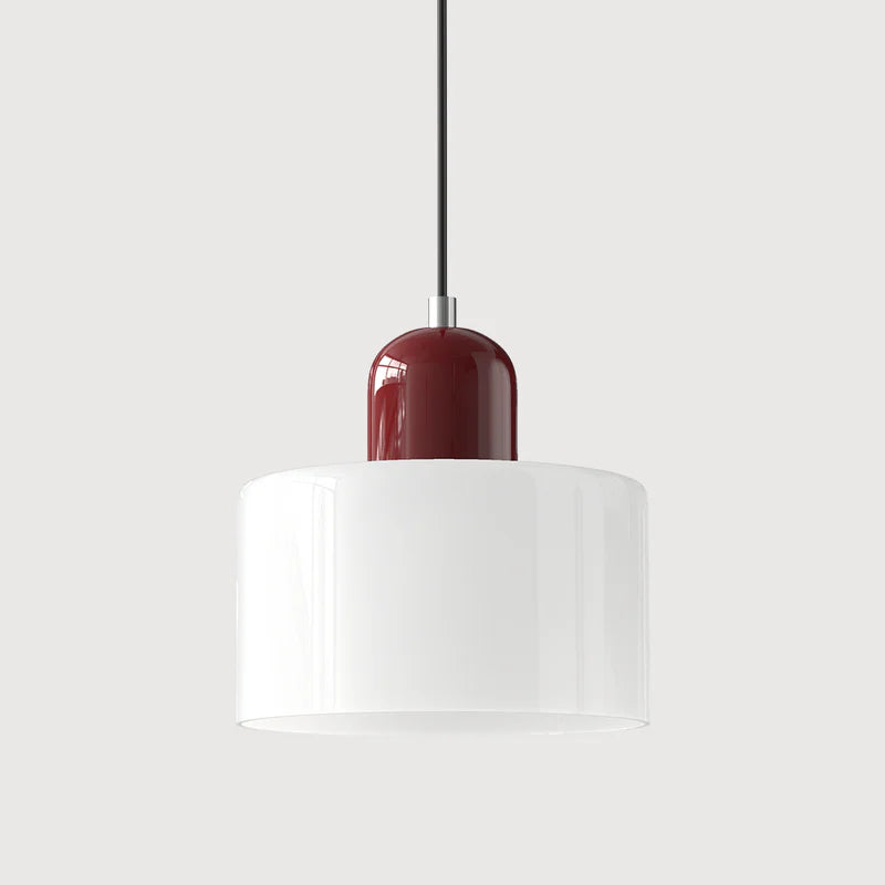 Liora – Retro Bauhaus Glass Pendant Light