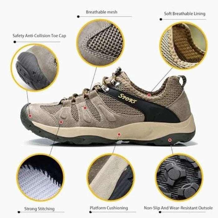 AeroTrail – Women’s Breathable All-Terrain Hiking Shoes