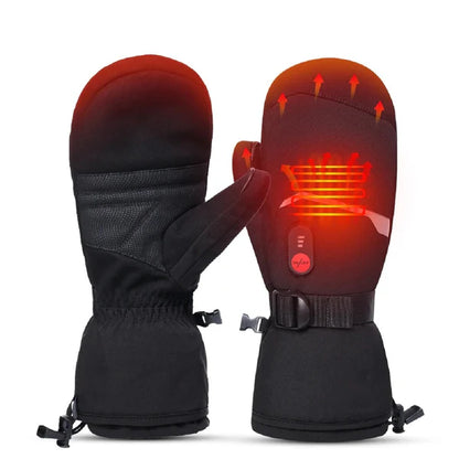 ThermoGrip – Smart Heated Ski Gloves with 3 Temperature Levels